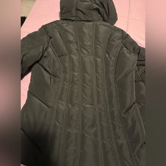 Calvin Klein Duck Down Waterfowl Feathers Hooded Puffer Coat (S) - Picture 6 of 11